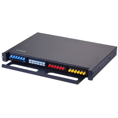 VIVANCO 19 OPTICAL FIBER PATCH PANEL, RAIL TYPE