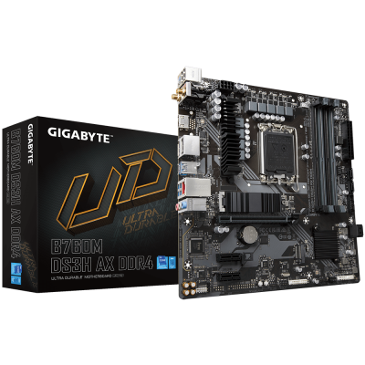 Gigabyte B760M DS3H AX DDR4 LGA 1700 13th And 12th Gen