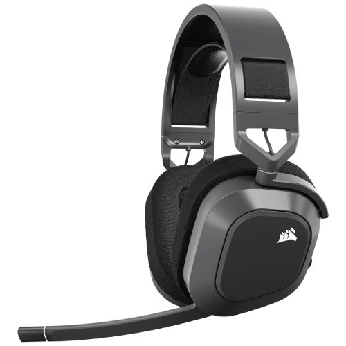 Corsair-HS80-MAX-WIRELESS-Gaming-Headset,-Steel-Gray-(CN)