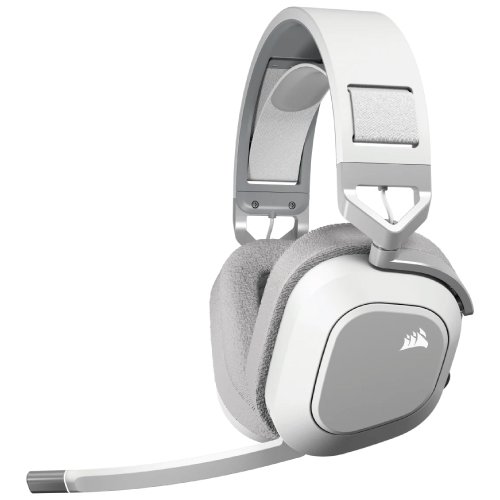 Corsair-HS80-MAX-WIRELESS-Gaming-Headset,-White-(CN)