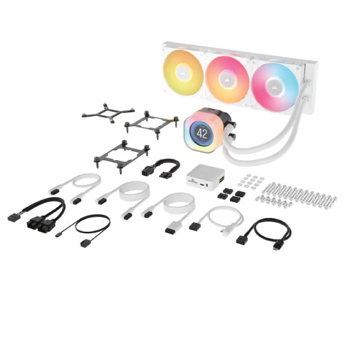 Corsair-iCUE-LINK-TITAN-360-RX-LCD-Liquid-CPU-Cooler---White-3