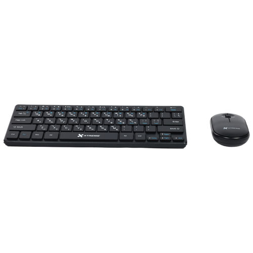 XTREME-K911C-WIRELESS-COMBO-USB-BANGLA-64KEYS-+-FN-KEYS-BLACK-KEYBOARD