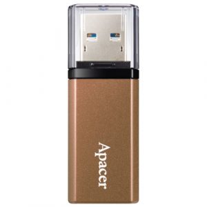 Apacer AH25C 64GB, USB 3.2 Gen 1 Flash Drive, Classical Bronze (AP64GAH25CJ-1)