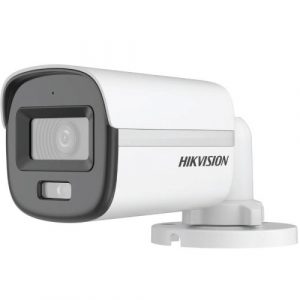 Hikvision DS-2CE10DF0T-LPFS/S 2MP Smart Hybrid Light with ColorVu Fixed Mini Bullet Camera