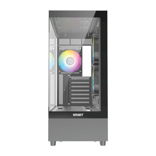 SMART-A21-ULTRA-MID-TOWER-ATX-BLACK-CASE-1