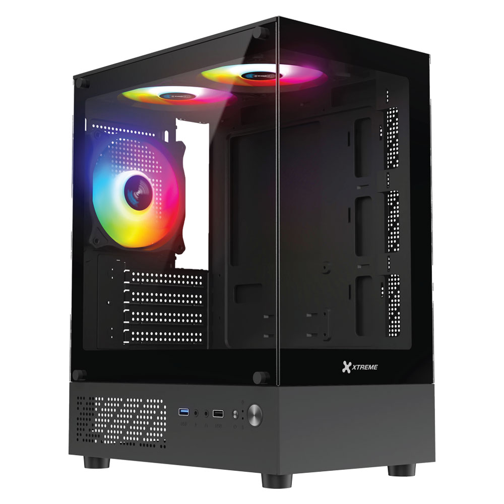 XTREME-M95B-MINI-TOWER-M-ATX-BLACK-CASE