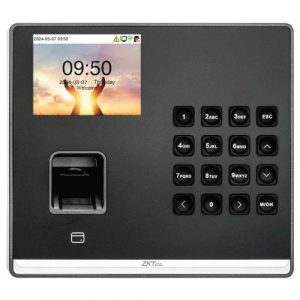 ZKTeco M2-LR Fingerprint Black Time Attendance & Access Control Terminal with Wi-Fi