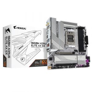 GIGABYTE AMD B650M A ELITE AX ICE Motherboard