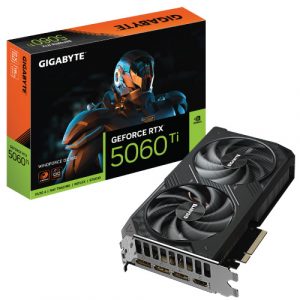 GIGABYTE GeForce RTX 5060 Ti WINDFORCE OC 16G GDDR7 Graphics Card