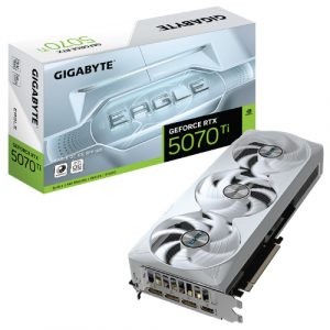 GIGABYTE GeForce RTX 5070 Ti EAGLE OC ICE SFF 16G GDDR7 Graphics Card