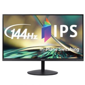 Acer SA272 P1 27 Inch 144Hz IPS FHD Monitor Black/White