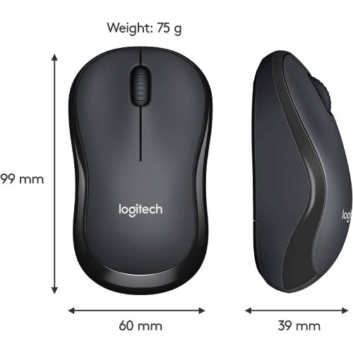 Logitech-M221-Silent-Gray-2