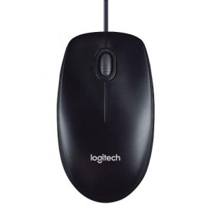 Logitech M90 USB Mouse Gray