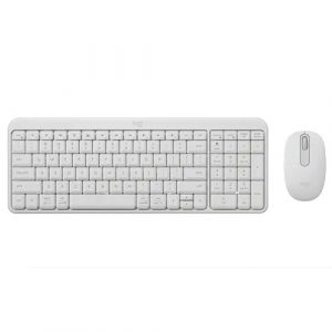 Logitech MK250 Compact Bluetooth Combo Keyboard and Mouse Off-white