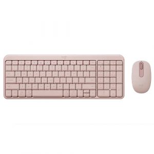 Logitech MK250 Compact Bluetooth Combo Keyboard and Mouse Rose