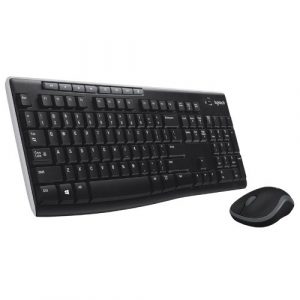 Logitech MK275 Wireless Combo Keyboard and Mouse Black