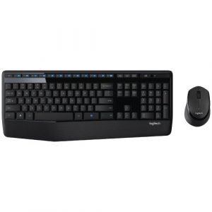 Logitech MK345 Comfort Wireless Keyboard and Mouse Black