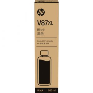 HP V87XL 500-ml Black Bottled Ink Cartridge