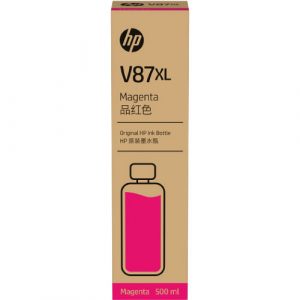 HP V87XL 500-ml Magenta Bottled Ink Cartridge