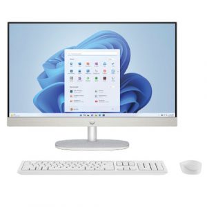 HP AIO 24-cr0073d Intel Core i5-1335U 1.3GHz upto 4.6GHz 23.8 FHD Non-Touch White Display