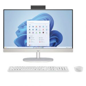 HP AIO 24-cr0247d Intel i5-1335U 1.3GHz upto 4.6GHz 23.8 FHD Touch White Display