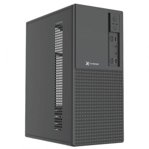 XTREME 2609 MINI BLACK OFFICE COMPUTER CASE WITH POWER SUPPLY
