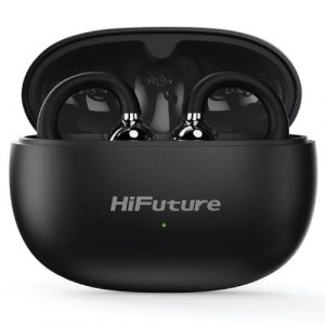 HiFuture FlexClip Premium Clip-Ear Headphone Black