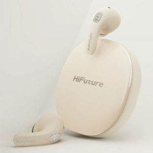 HiFuture FlyBuds4-AI Premium AI+Translation Latte Earbuds