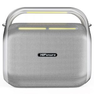 HiFuture MusicBox200 Bluetooth Portable Speaker Silver