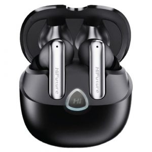 HiFuture SonicAir Trendy ENC TWS Black Earbuds