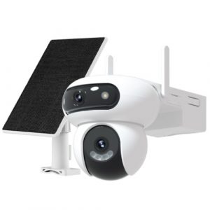 EZVIZ CS-HB90x Dual 4G Kit Dual-Lens All-Day Recording 4G Camera + 8W Solar Panel