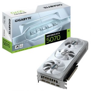 GIGABYTE GeForce RTX 5070 EAGLE OC ICE SFF 12GB GDDR7 Graphics Card