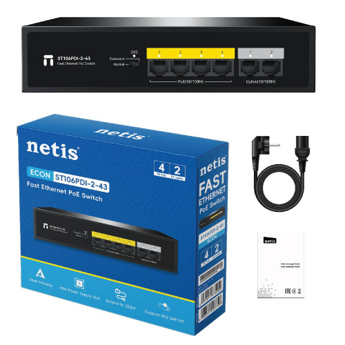 Netis-ST106PDI-2-43-Fast-Ethernet-PoE-Switch-3