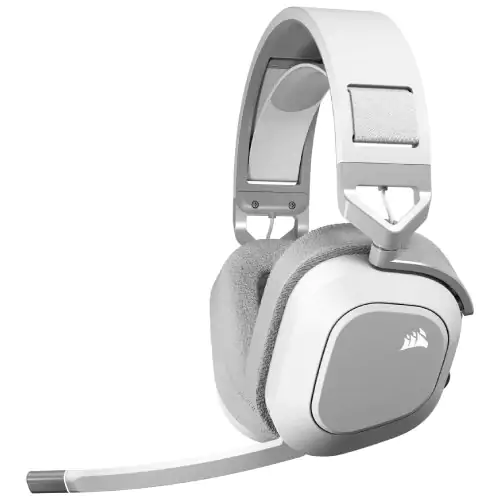 Corsair-HS80-MAX-WIRELESS-Gaming-Headset,-White-(CN)