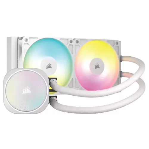 Corsair-NAUTILUS-240-RS-ARGB-Liquid-CPU-Cooler-White